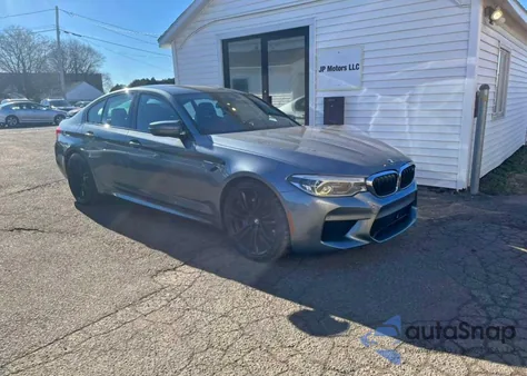 2019 BMW M5 z USA, uszkodzony, nr VIN WBSJF0C53KB447772